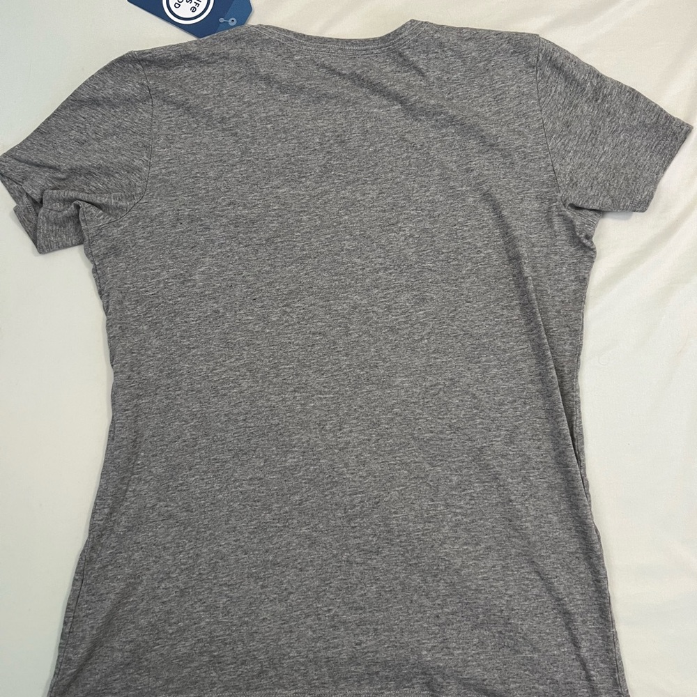 NWT Life Is Good Heather Gray Women's Tee - Picture 2 of 4